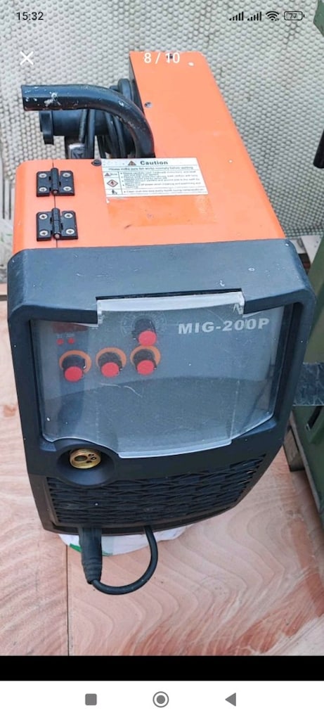 220 VOLT GAZALTI KAYNAK MAKİNASI METAL PASLANMAZ ALÜMİNYUM V ELETROT - 8