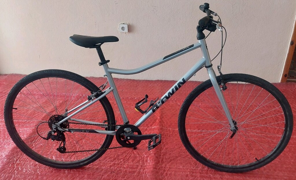 DECATHLON BTWIN 28 JANT 8 VITES M BEDEN YENIDEN FARKSIZ BISIKLET - 10
