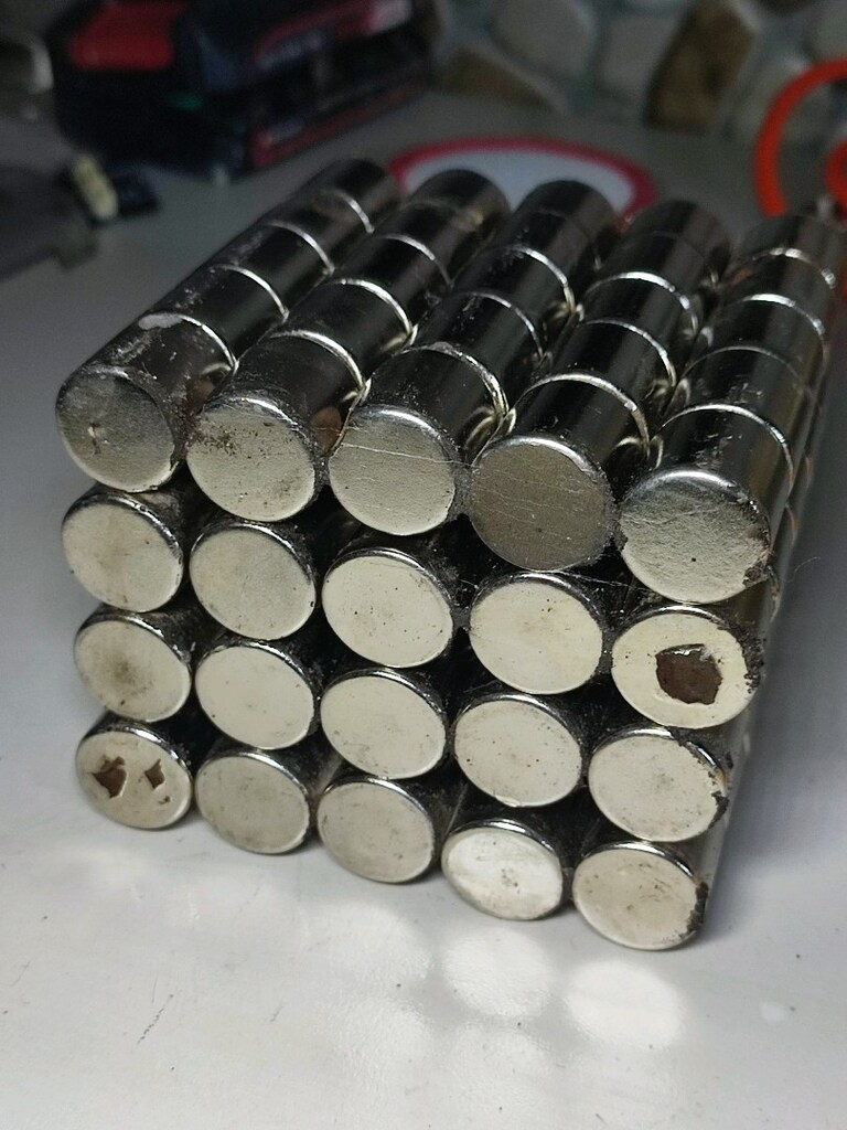 Neodyum mıknatıs 100 adet - 5