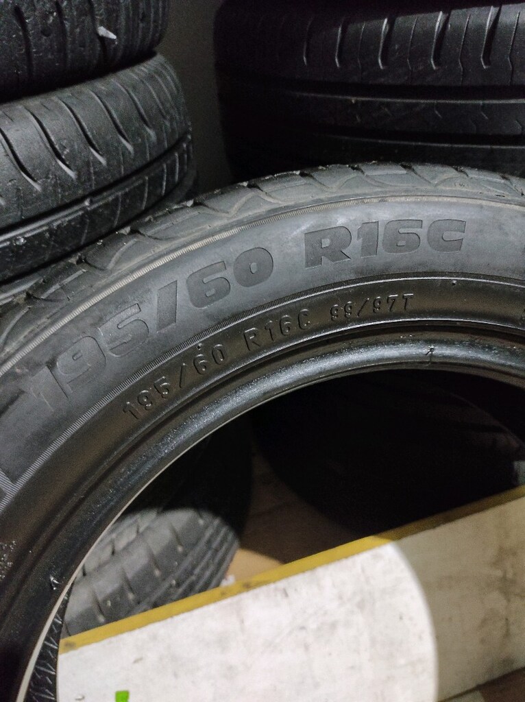 195-60-16 c Pirelli 1 adet yazlık lastik (tarih:2015) - 6