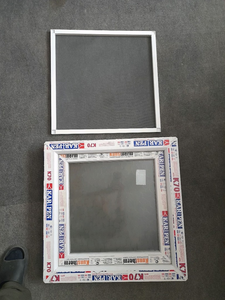 PVC PENCERE ISI CAM 72x72 SIFIR ÜRÜN - 2