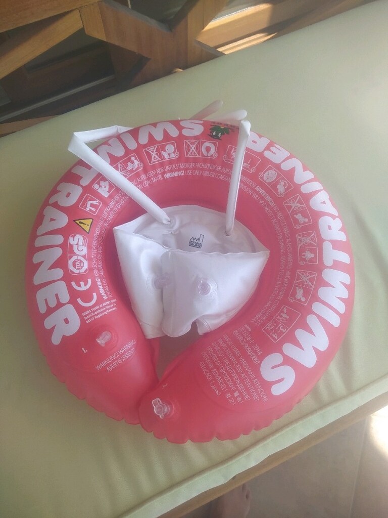 swimtrainer yüzme simidi 3ay 4 yaş arası - 2