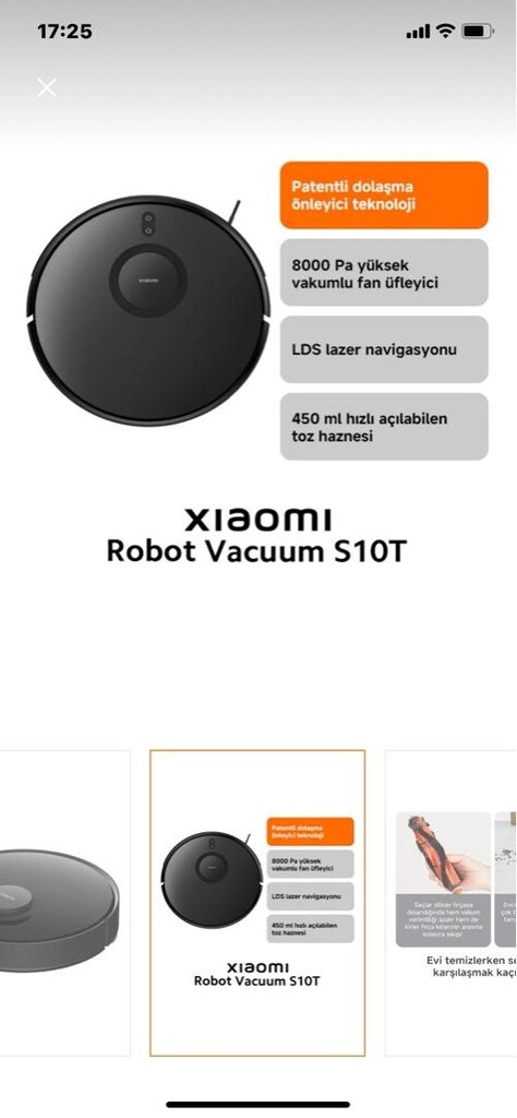 Xiaomi mi robot süpürge - 5