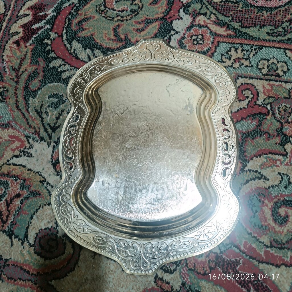 gümüş kaplama tepsi - 3