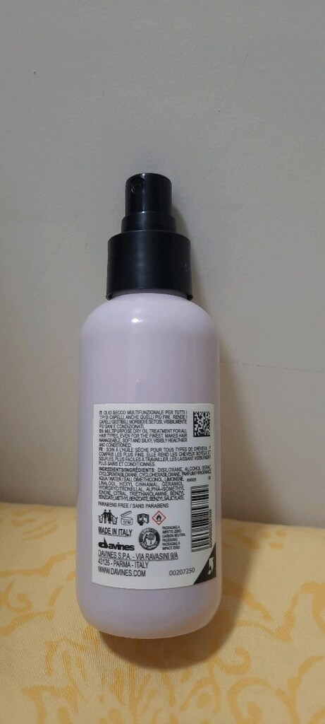 Davines Silk Oil Mist Kuru Saç Bakım Yağı - 2