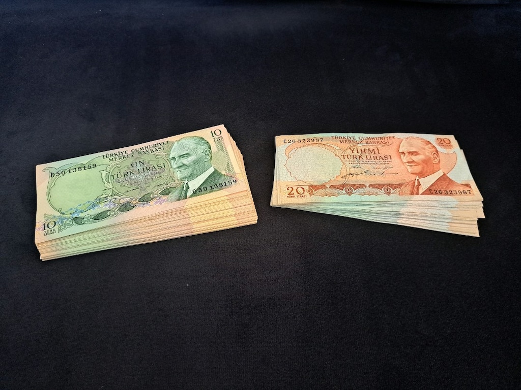 Koleksiyonluk Eski 6. Emisyon Paralarımız Toplam 100 Adet kaçmaz - 8