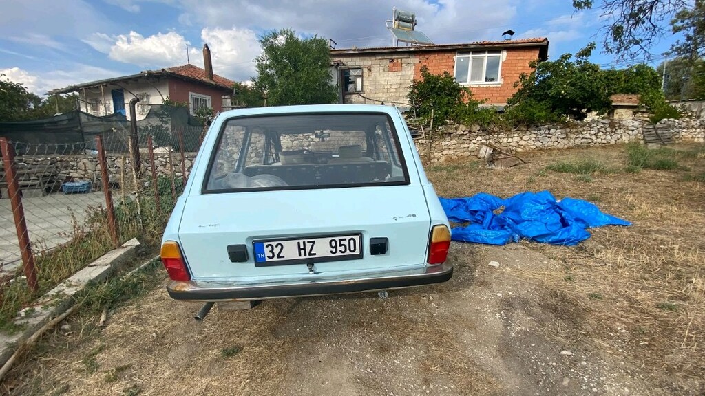 1975 MODEL RENAULT 12 BUZ MAVİSİ 108.000 KM EMSALSİZ KAÇIRMA - 3