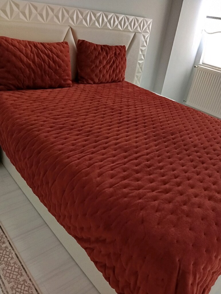 karaca yatak örtüsü yeni - 5