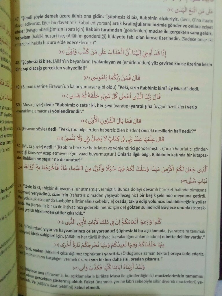İNİŞ SIRASINA GÖRE KURANI KERİM MEALİ - 5