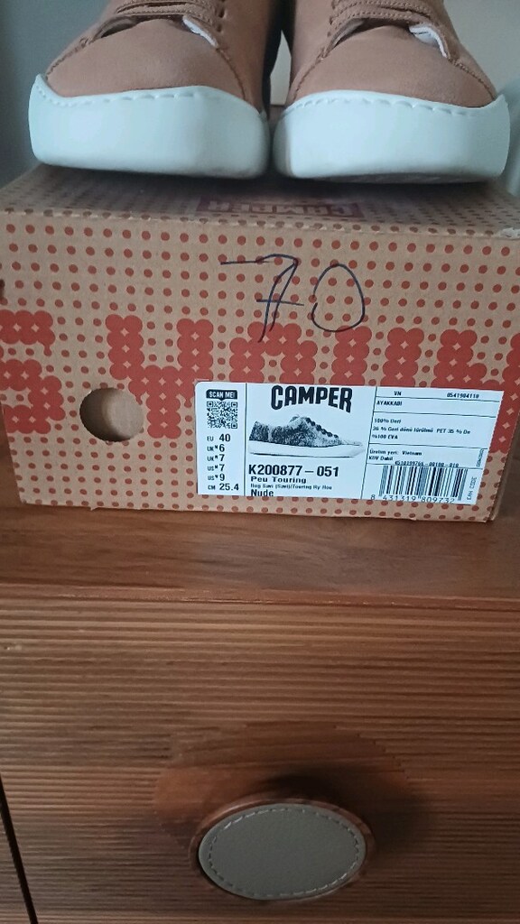 Camper kadın Ayakkabı,hakiki Deri - 6