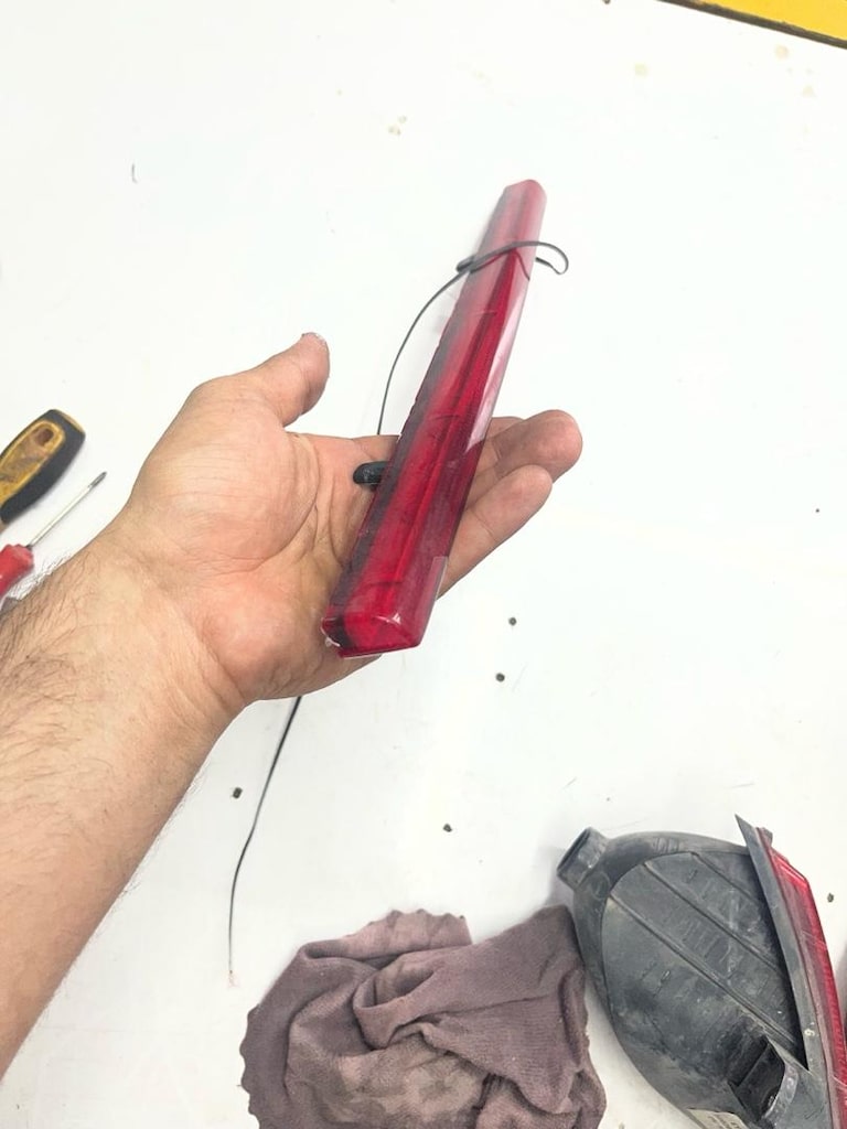 Ledli Stop Lamba Uzun Spoıler 3.stop Spoiler Spoyler Işığı Işığı 38cm - 6