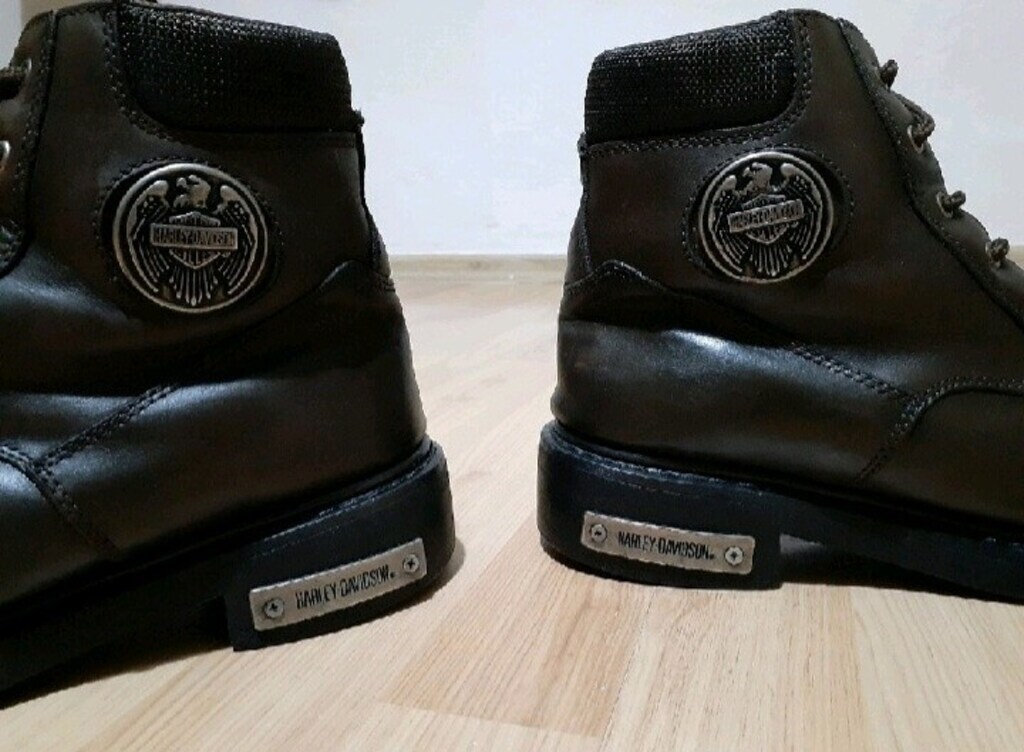 HARLEY DAVIDSON erkek bot 42 numara yeni gibi - 3