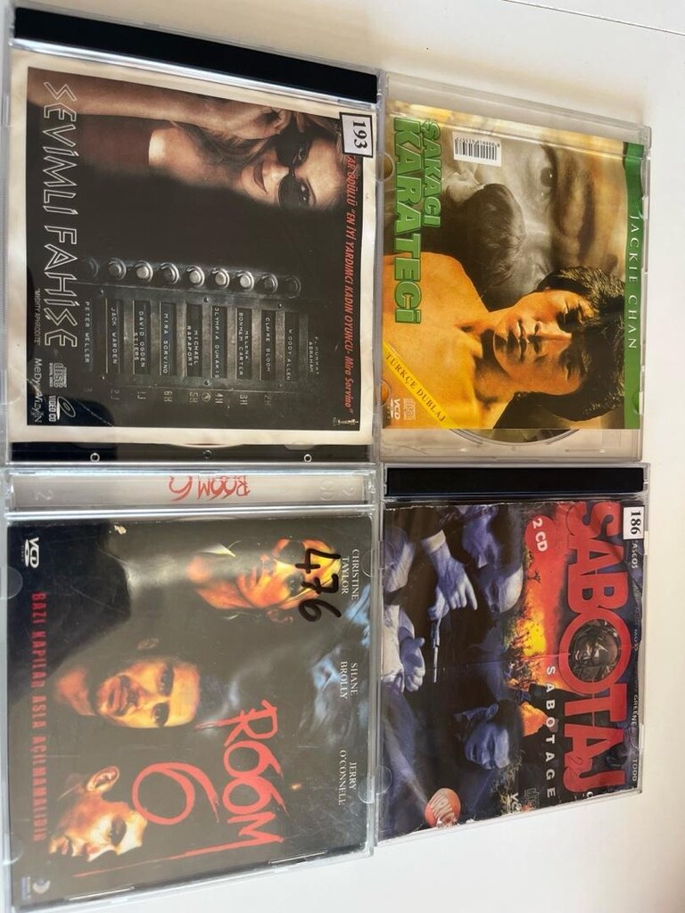 VCD Yabancı Filim orijinal - 7