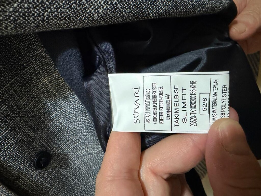 Süvari Gri Desenli Blazer Ceket Yelekli Takım - 6