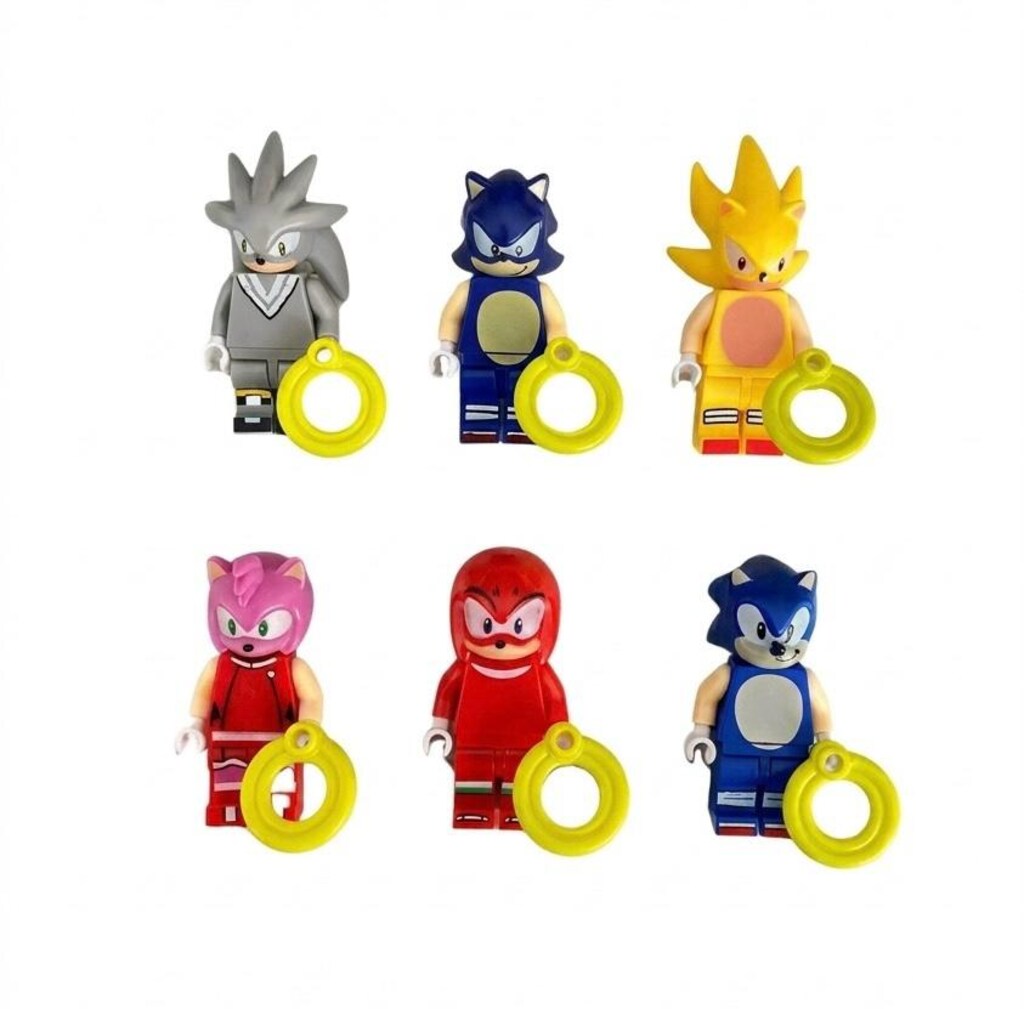 Lego kirpi sonic ve arkadaşları minifigürleri - 6
