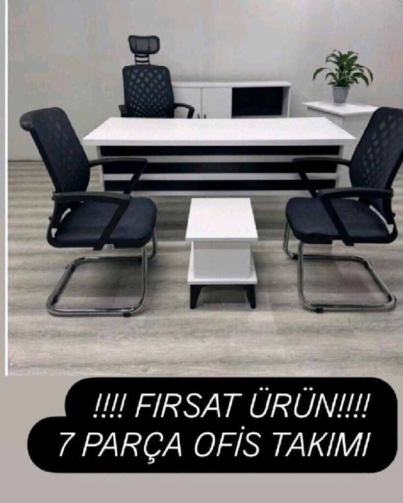 YOK ARTIK!!Sıfır 7PARÇA Ofis takımı sadece 15999tl kısa süreliğine ara - 2