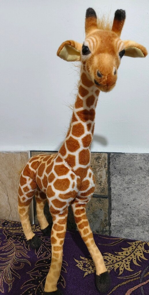 peluş oyuncak zürafa iki tane - 4