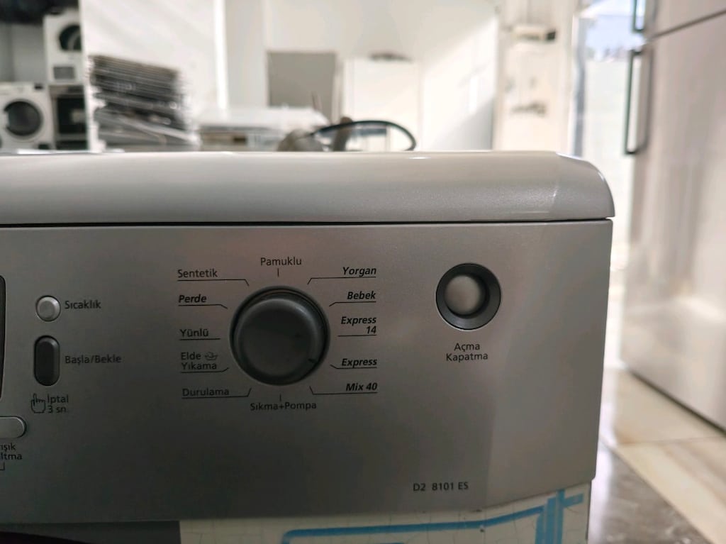 Beko gri 8 kg 1000 devir çok temiz çamaşır makinesi - 7