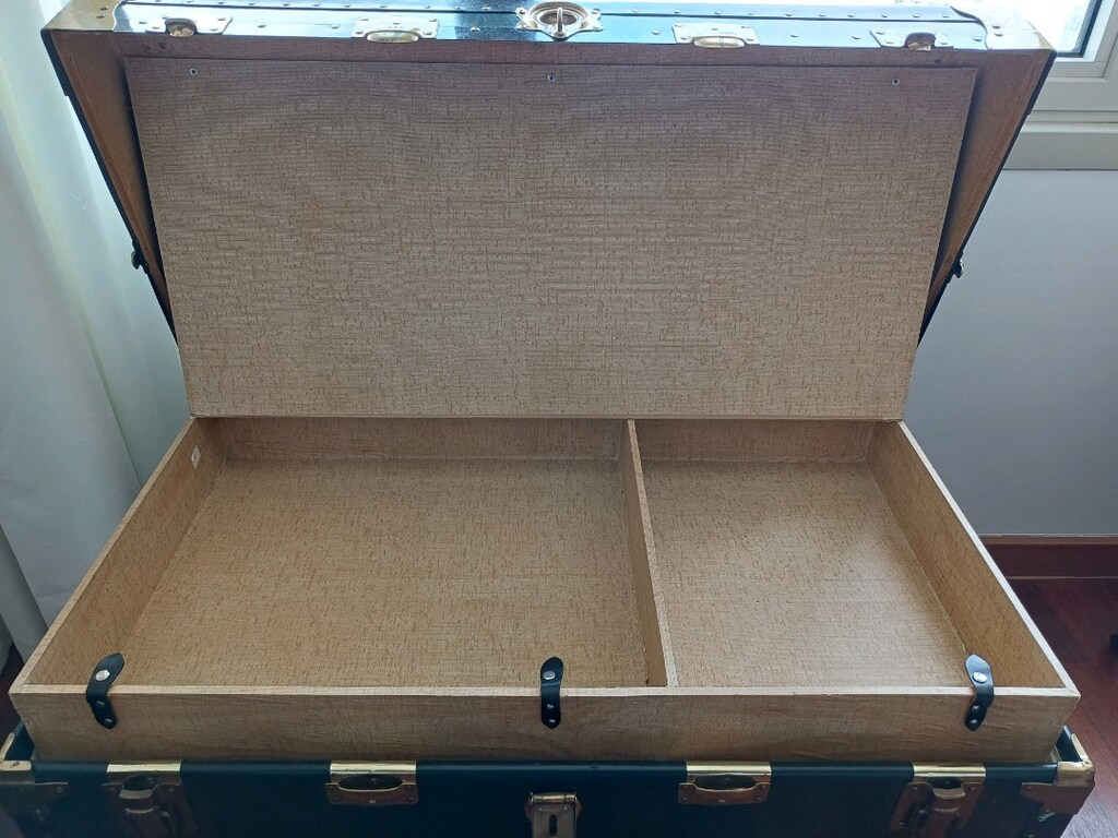 Amerikan Vintage Sandik. 60 yıllık. çok temiz - 4