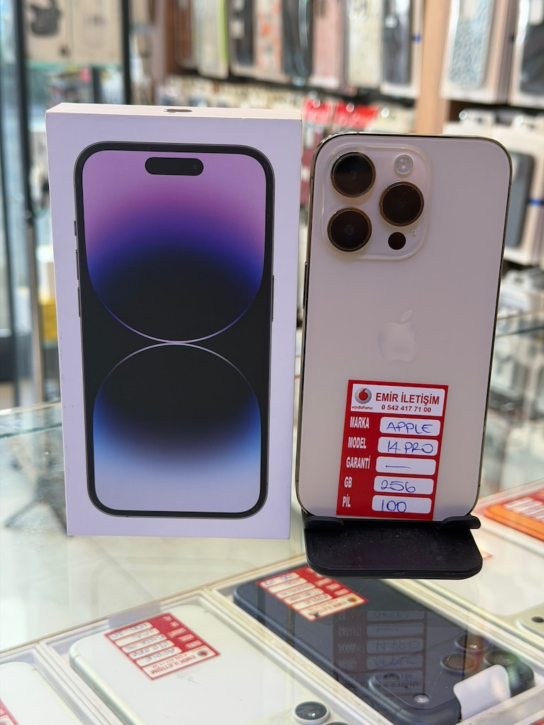 14 PRO 256 GB PİL 100 ORJİNAL TAKASA AÇIK - 2