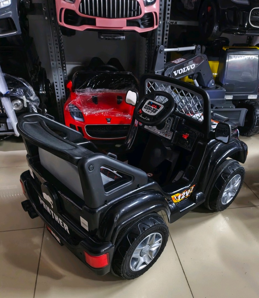 (ANKACAR ÇOCUK OTO GALERİ)1 YIL GARANTİLİ)YENİ NESİL PİLSAN PANTER 12V - 6
