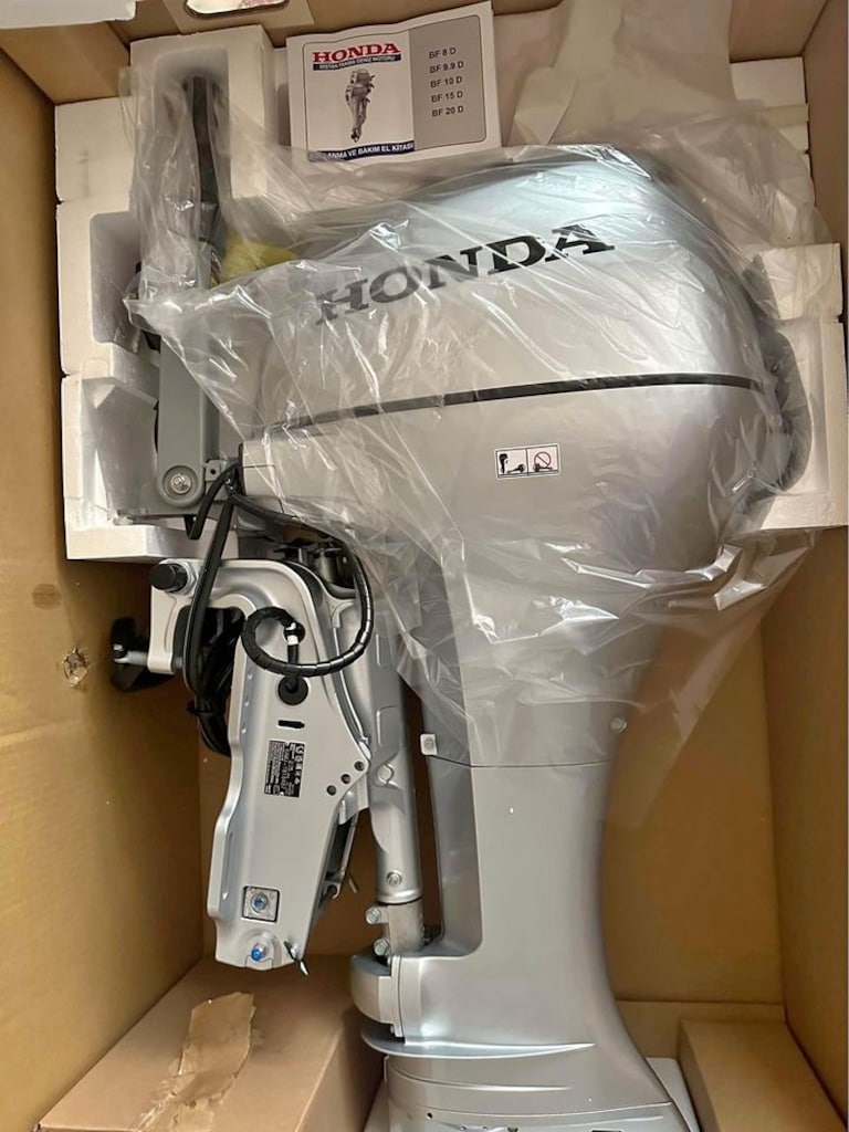 Honda 20 HP dıştan takma uzun şaft tekne motoru