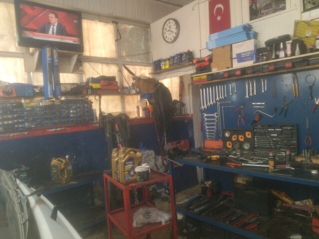 komple satılık tamirhane malzemeleri