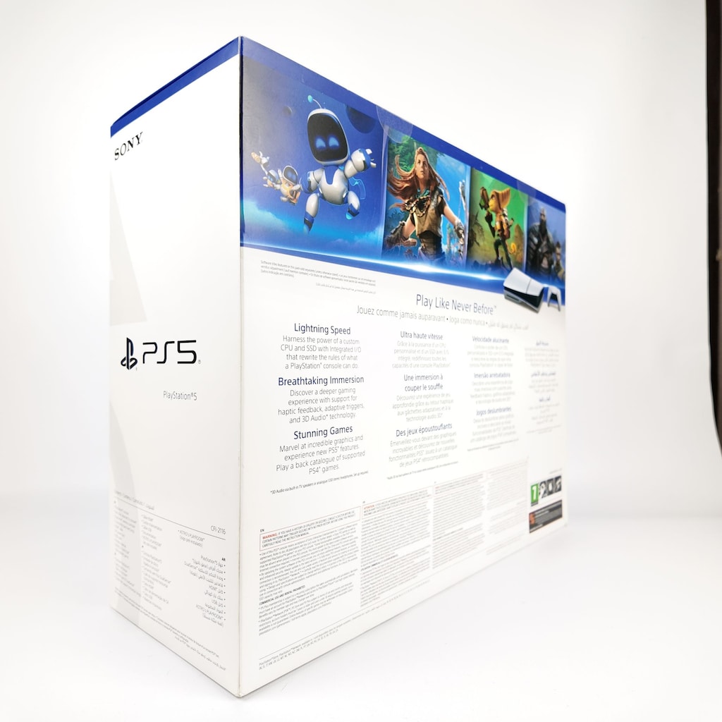 PLAYSTATION 5 SLIM CD VERSİYON SIFIR ÜRÜN KAPALI KUTU GARANTİLİ - 5