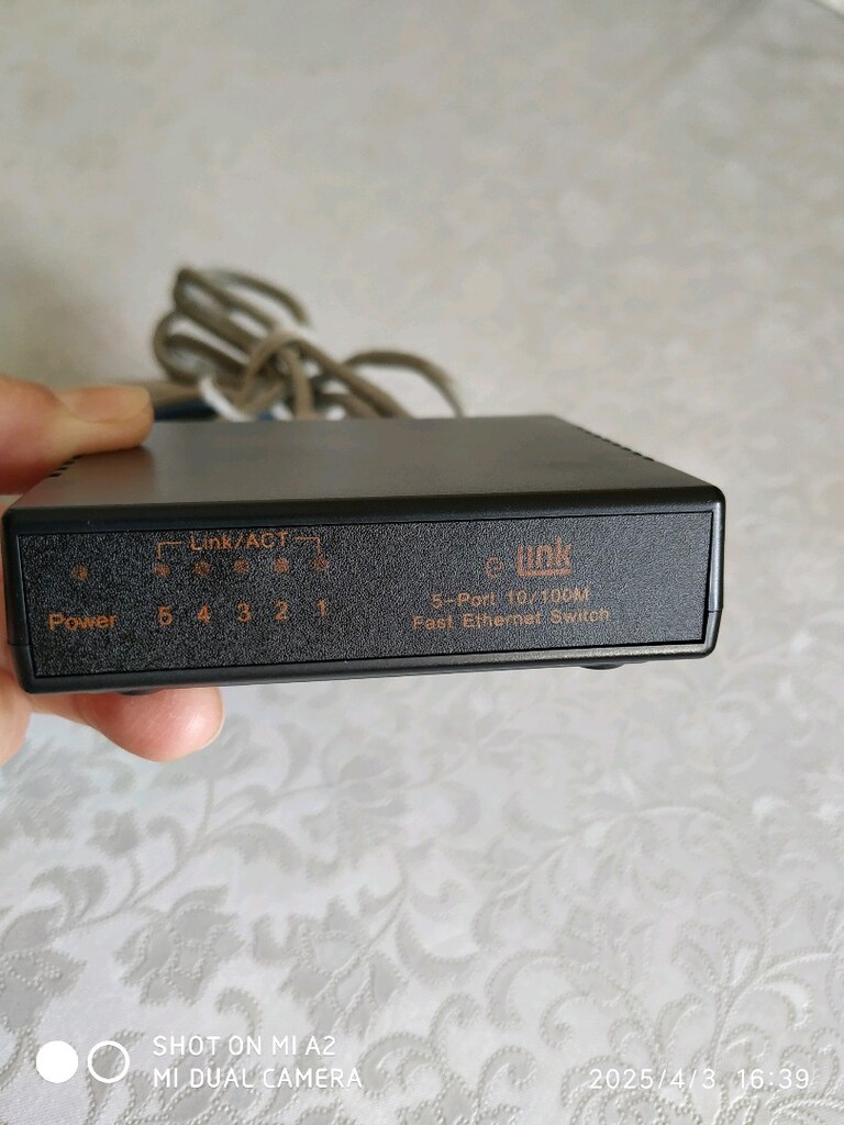 Freelink modem çoklayıcı 5 port Switch - 2