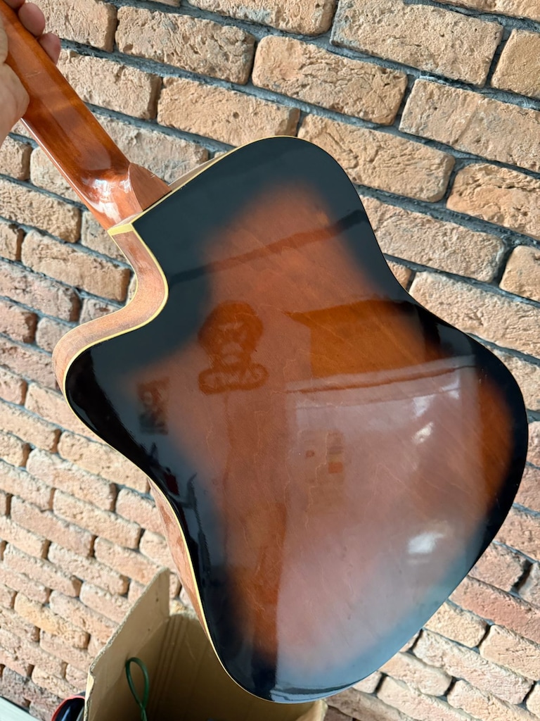 Hora Reghin kesik kasa akustik gitar - 3