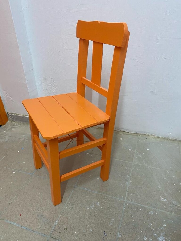 ahşap sandalye renkli sandalye izmir sandalye masa imalat - 4
