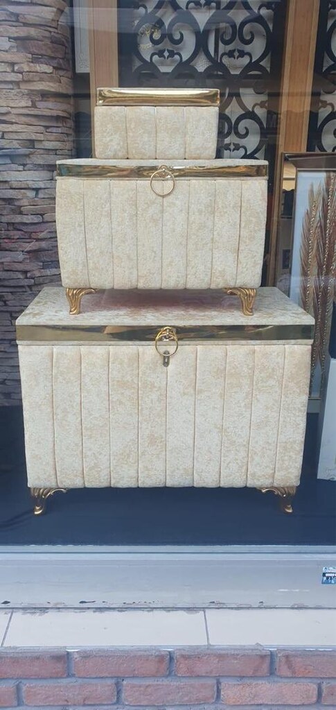 3 lü set Çeyiz sandığı - 5