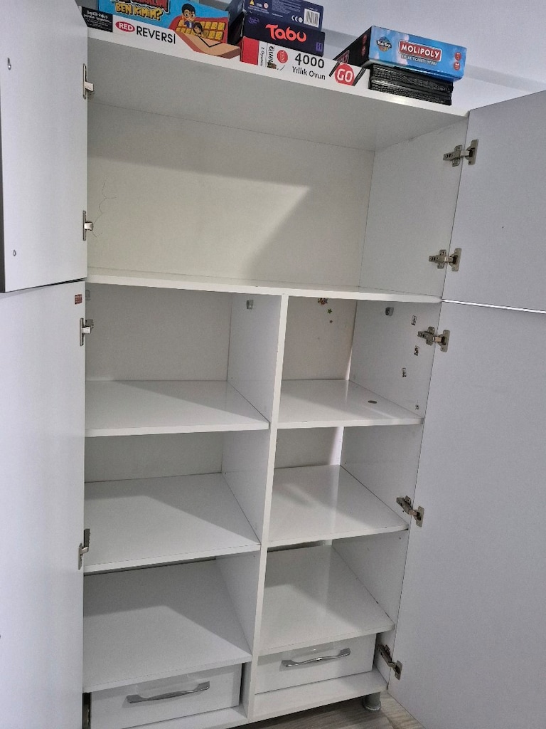 sıfır ayarında, ful MDF Karyola, masa, elbise dolabı, çamaşır bulaşık - 6