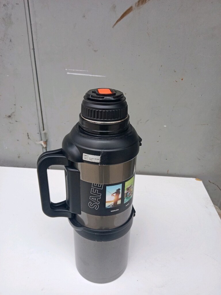 krom paslanmaz termos 4litre - 3