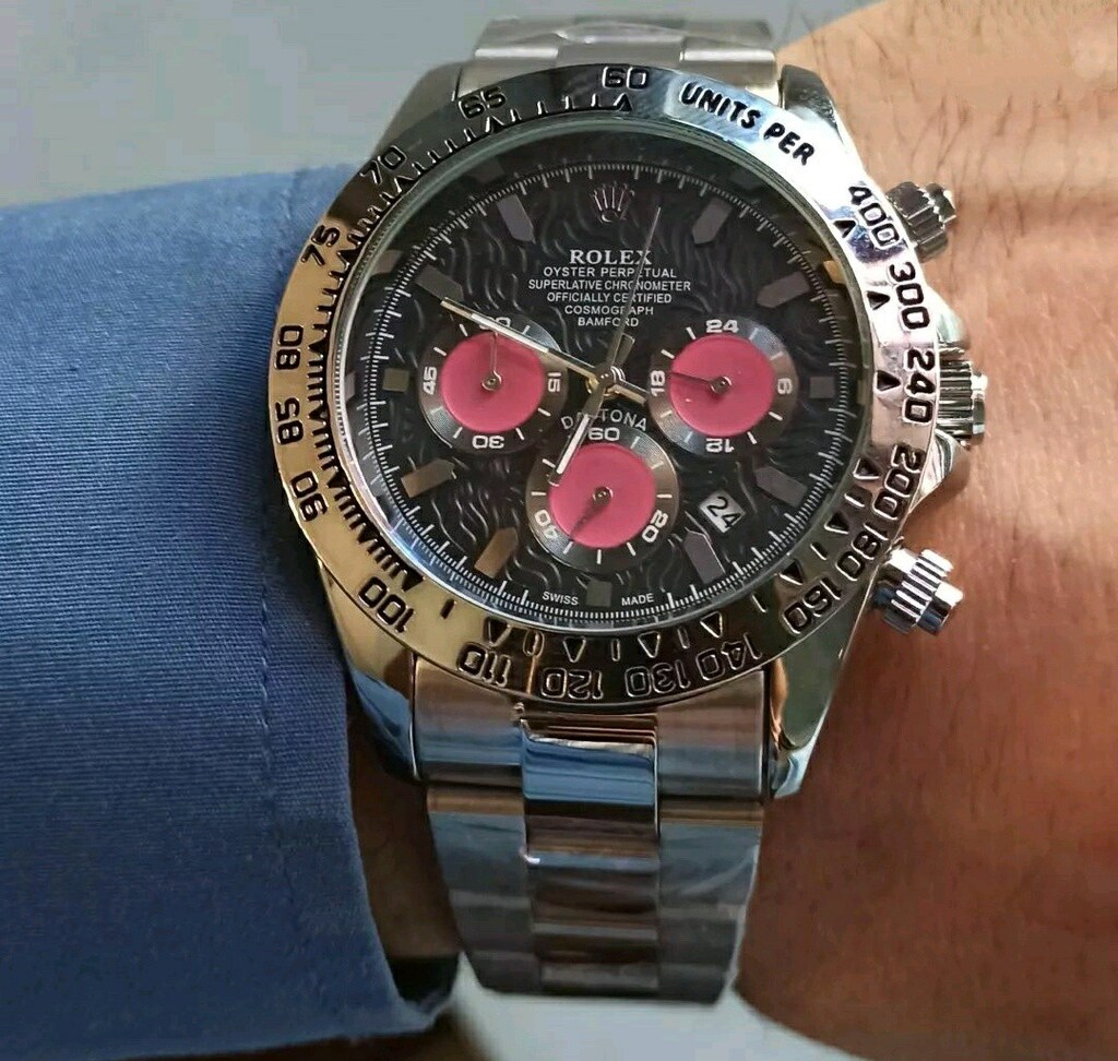 rolex fonksiyonlu takvimli pilli kol saati - 10