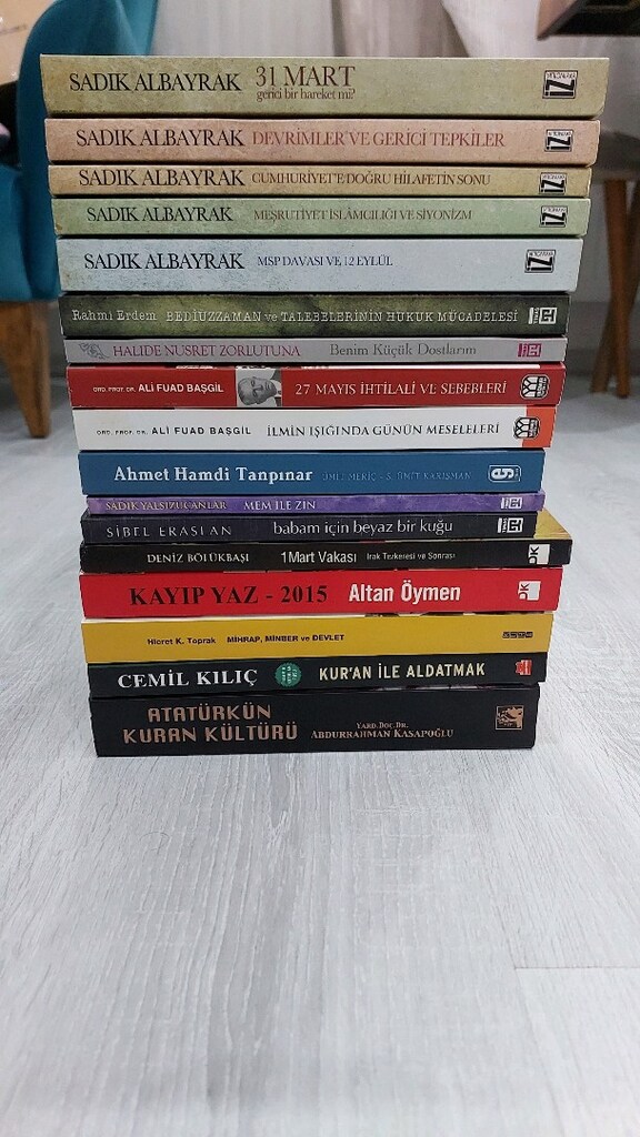 Toplu veya Tek Tek Kitap Dergi - 16