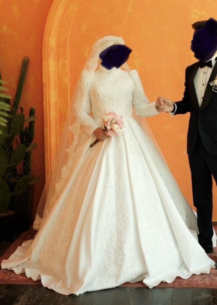 TESETTÜR GELİNLİK BİR KEZ GİYİLDİ - 2