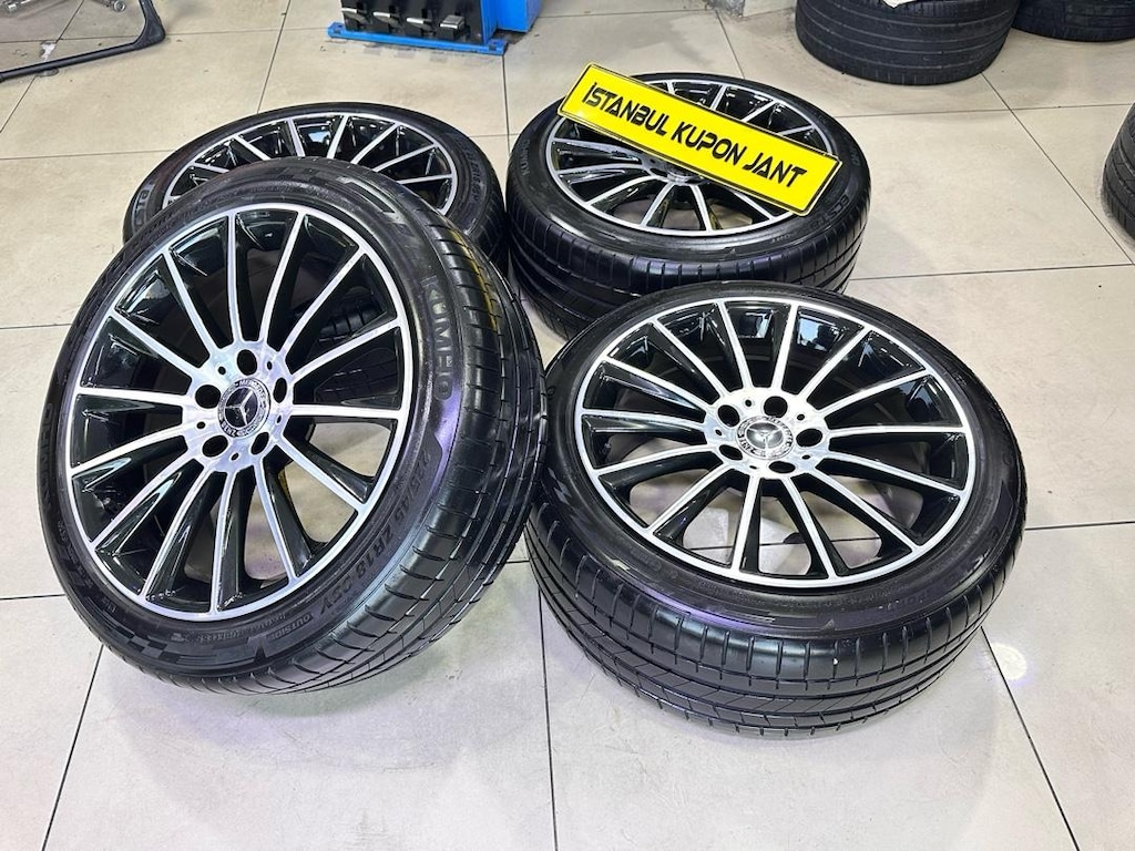 18 İNÇ SIFIR ! MAYBACH JANT LASTİK TAKIMI 1AYLIK 5x112 MERCEDES 2026 - 5