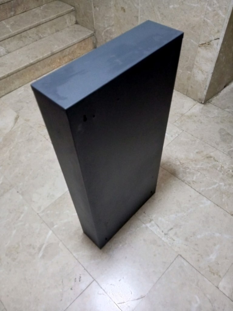 3 raflı kilitli metal ayakkabılık - 7