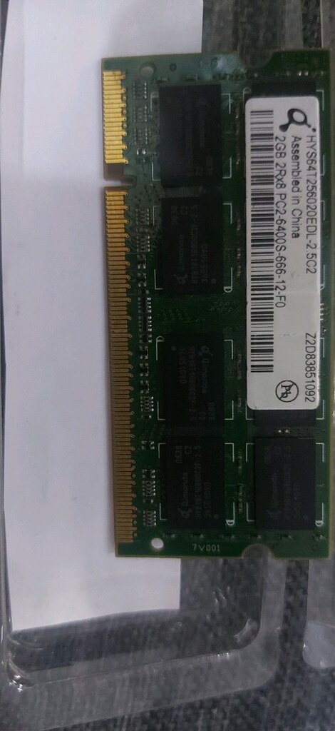 QIMONDA HYS64T256020EDL-2.5 2GB - 4