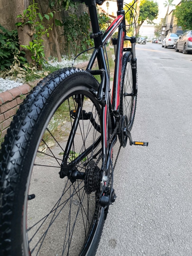 Teker 27.5. Aluminyum. 50cm. Shimano 21 hız. Yeni gibi. - 2