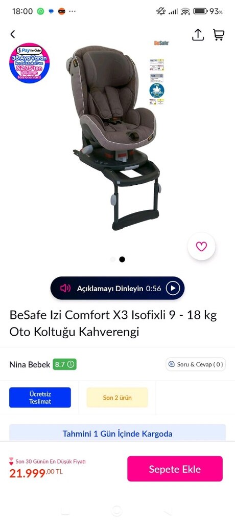 besafe oto koltuğu - 7