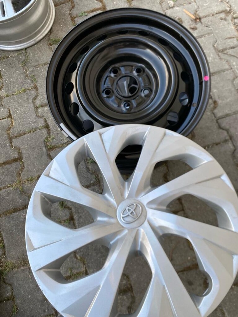 16 5x114.3 Orjinal sıfır Toyota kara jant - 6