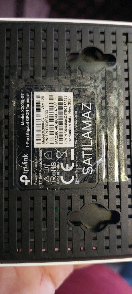 TP_LİNK XZ000 G7 ONT GPON FIBER HAT CIHAZI - 4
