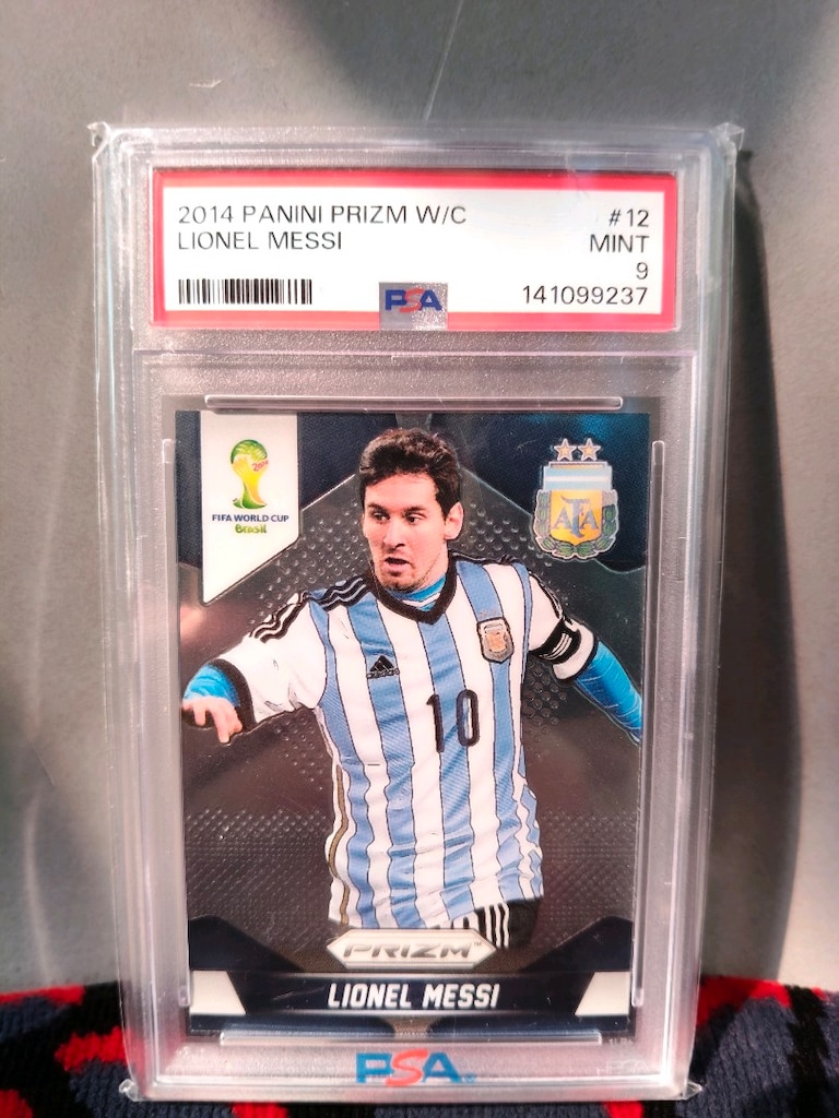 Lionel Messi 2014 Panini Prizm World Cup #12 – PSA 9 MINT | Nadir Kole - 4