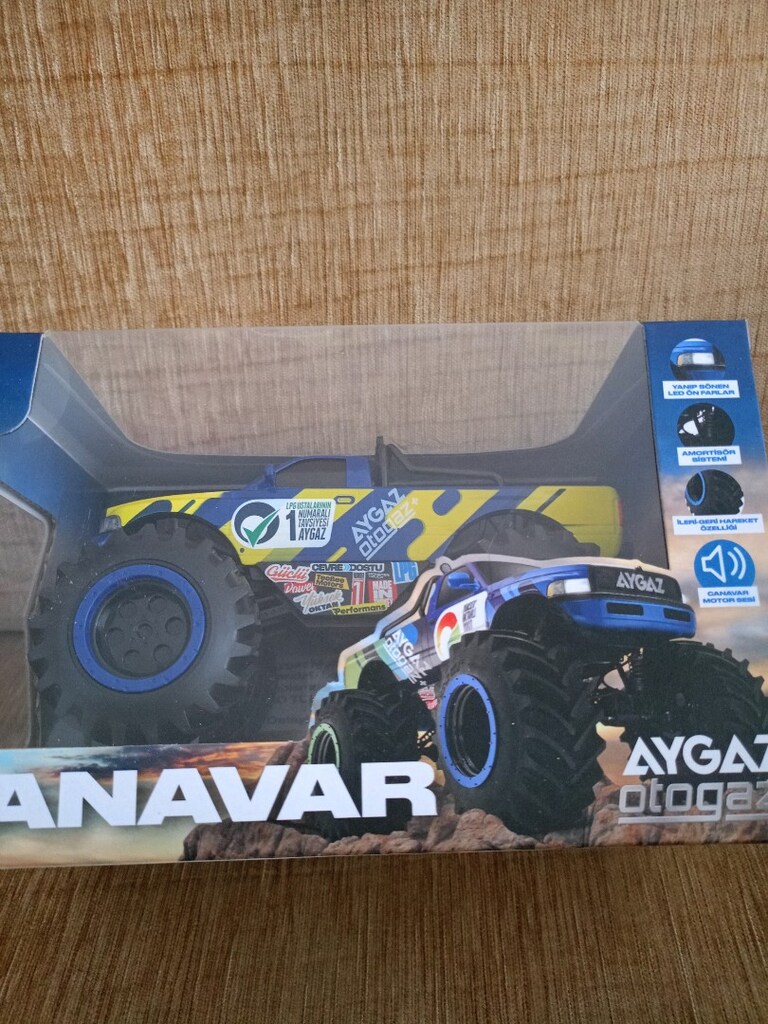 Aygaz Canavar Arazi Model Araba - 2