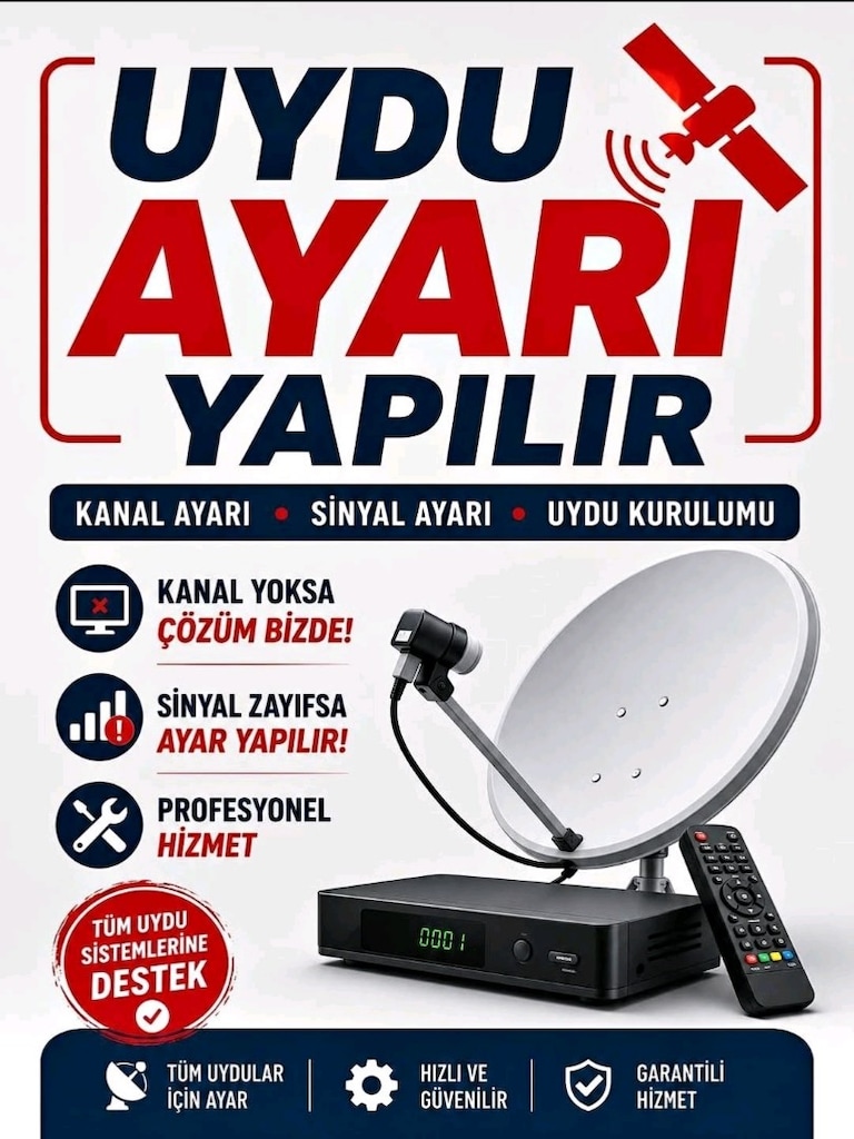 çanak anten ayarlama TV güncelleme - 2