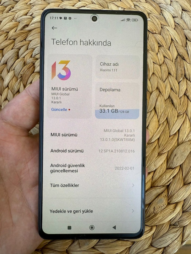 Mi 11T Sıfır ayarındadır - 8