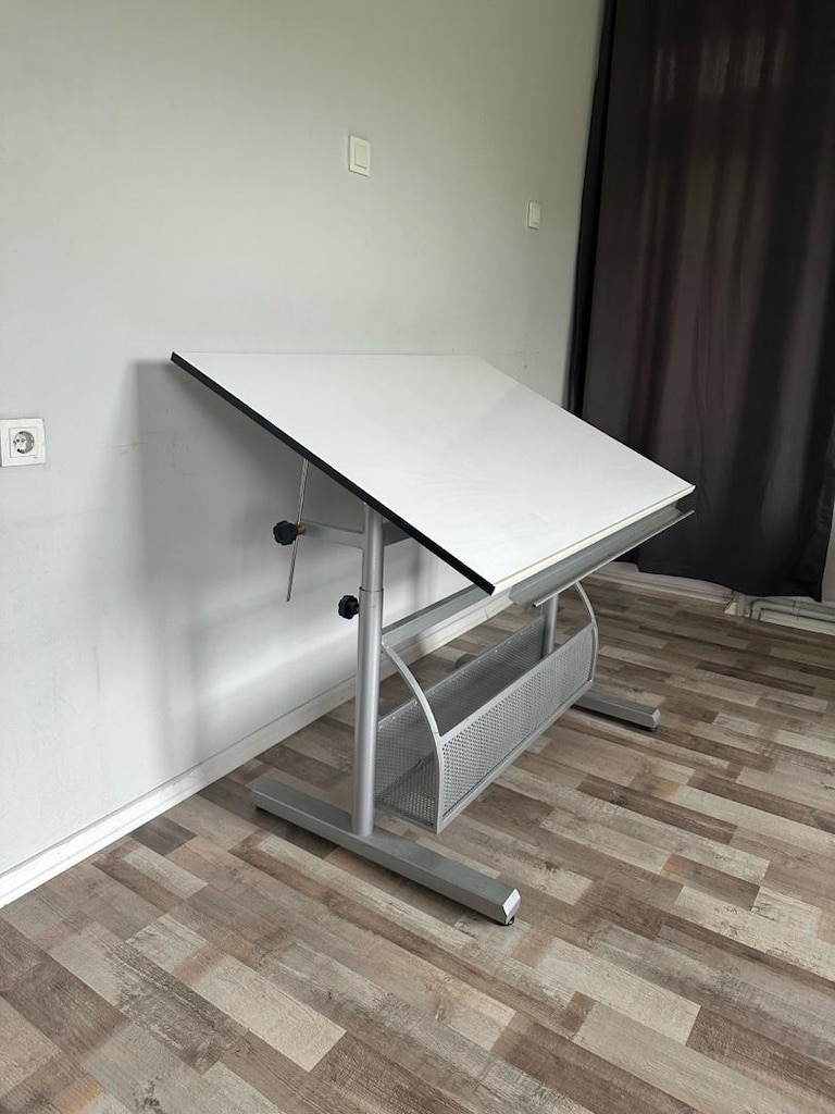Ayarlanabilir Mimar ve Çizim Masası + Kıskaçlı Çalışma Lambası Hediye - 4