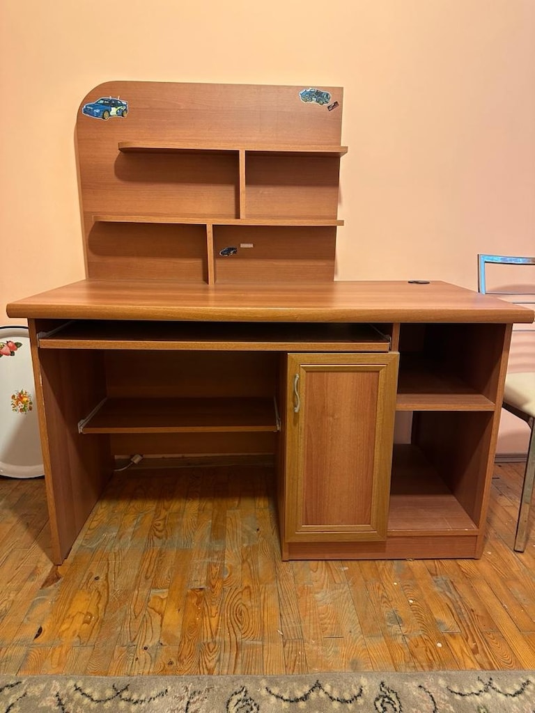 Kitaplıklı Çalışma Masası + Çalışma Koltuğu - 7
